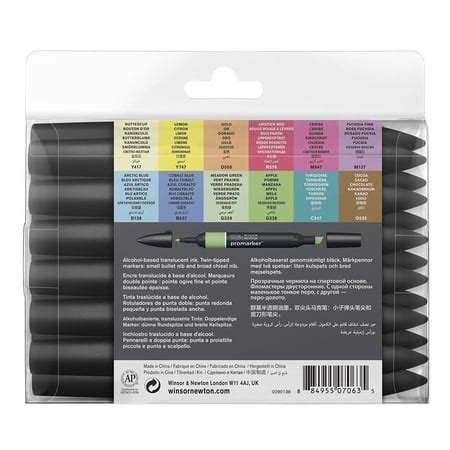 Winsor Newton Promarker Set Marqueur Double Pointe