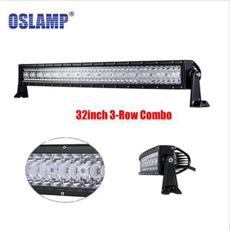 Oslamp Led Car Light Bar Row Cree Chips W Offroad Driving