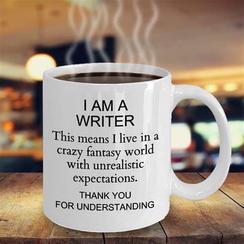 Writer Gift Ideas Funny Writer Gift Writer Mug Writers Etsy