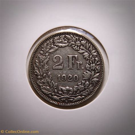 Francs Helvetia Debout B Coins World Switzerland