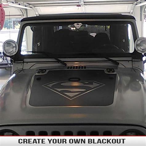 Make Your Own Hood Blackout Custom Hood Blackouts From Alphavinyl