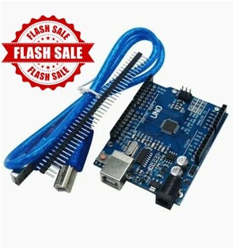 High Quality Arduino Uno R3 Atmega 328p Smd Ch340g Kabel Usb And Pin