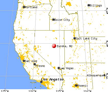 Eureka Nevada Nv Profile Population Maps Real Estate Averages
