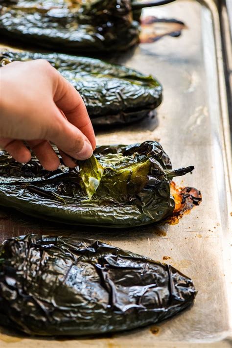 How To Roast Poblano Peppers Isabel Eats Easy Mexican Recipes