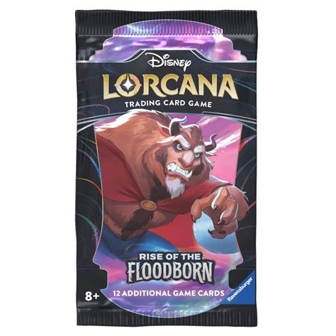 Disney Lorcana Series 2 Rise Of The Floodborn Booster Single