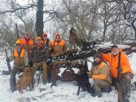 Spring Hunts Ice Fishing Clark South Dakota Double P Ranch