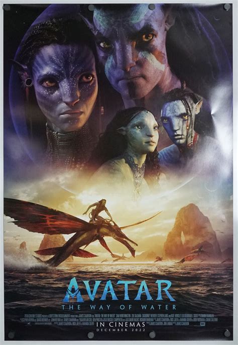 Buy Avatar The Way Of Water Original Theatrical Movie Poster 27x40