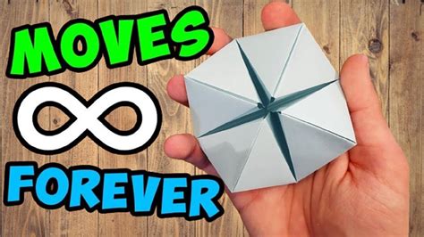 Origami How To Make A Paper MOVING FLEXAHEDRON Fun Easy Origami