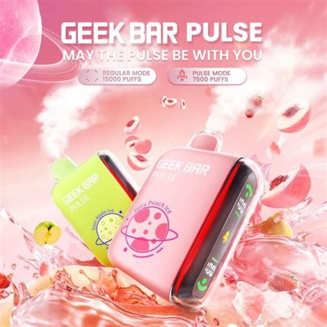 Geek Bar Pulse 15000 Puffs Disposable Vape