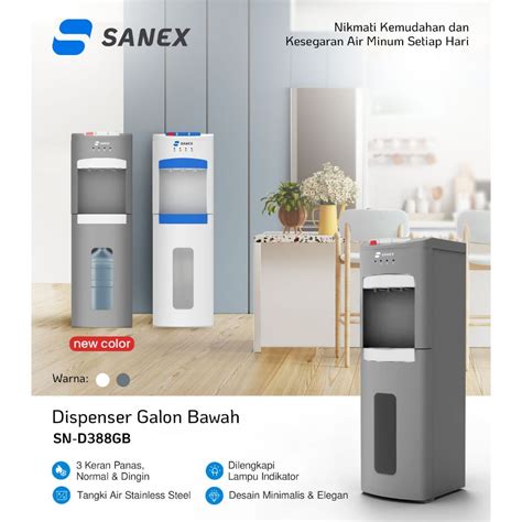 Jual Sanex Dispenser Galon Bawah Hot Normal Cool Sn D Gb Sn D