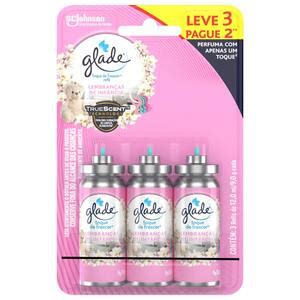 Refil Odorizador Glade Lembranças De Infância Toque De Frescor 12ml