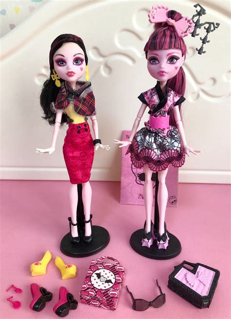 Lot Monster High Draculaura Exchange Sweet W Accessories And