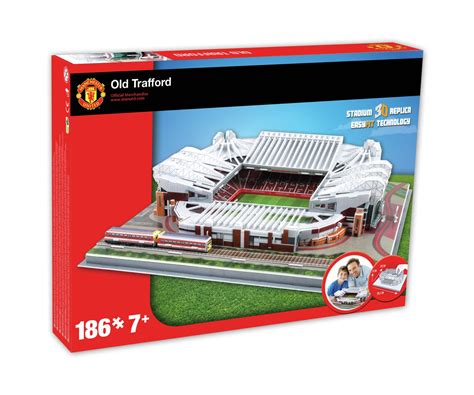 Manchester United 3D Football Stadium Jigsaw Puzzle (2025083) | Argos Price Tracker ...