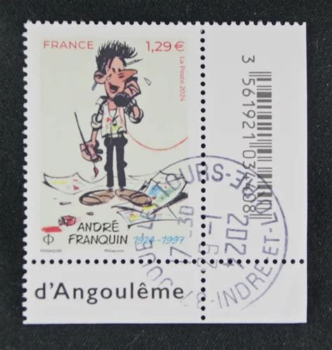 France Andr Franquin Oblit R Eur Picclick Fr