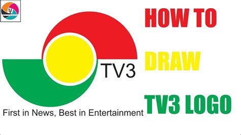 How To Draw Tv3 Logo In Coreldraw X7 Vhim Multimedia Youtube