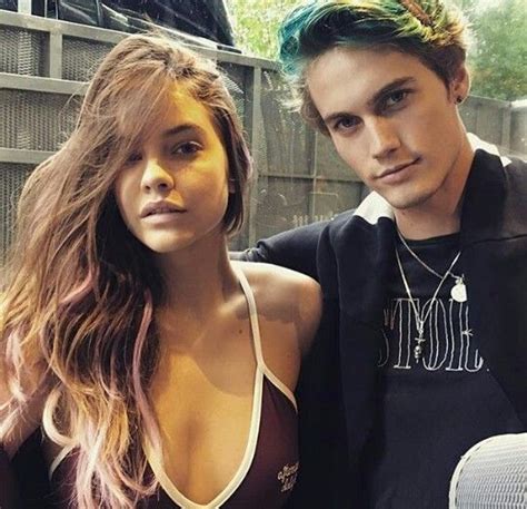 Neels Visser And Barbara Palvin In Barcelona For L Or Al Paris Cameron