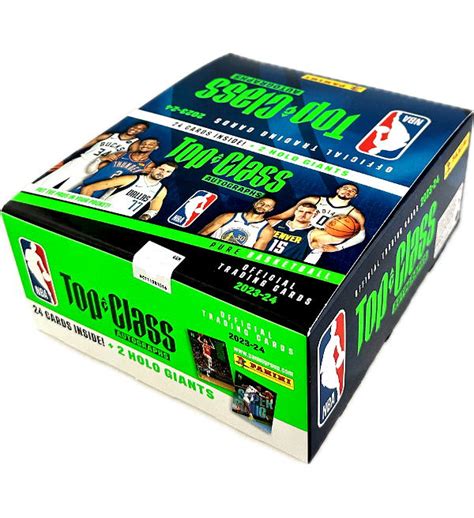 Panini Nba Top Class 2024 Trading Cards Fatpack Box Stickerpoint