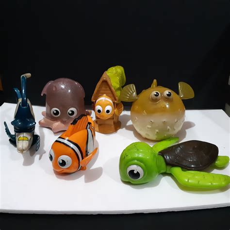 Finding Nemo Happy Meal Toys From Mcdonald S 2003 R Nostalgia Atelier Yuwa Ciao Jp