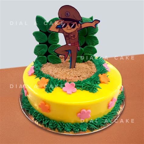 Order Online Little Singham Theme Cake Cake Delivery In Delhi Ncr