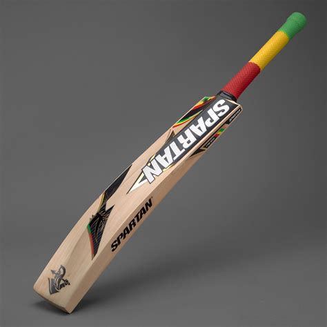 Spartan CG Boss Players Cricket Bat - Cricket Bats - Green/Yellow/ Red