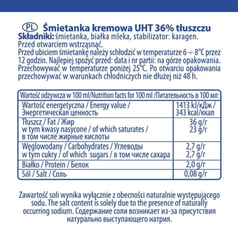 Śmietanka Polska 36 UHT 500 ml