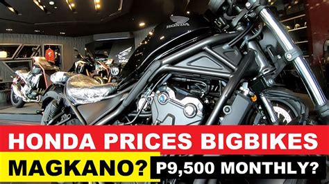 Honda Motorcycles Actual Unit And Prices Bigbikes Part 2 Motokem