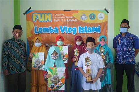 Smp It Usamah Gelar Festival Usamah Online