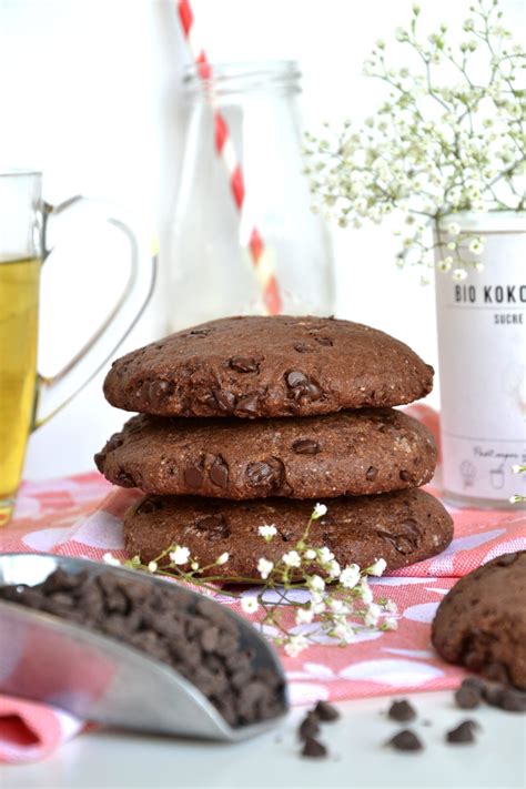 Cookies Tout Choco Healthyfood Creation Recette Cookies Et