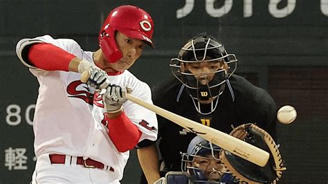 育成出身ルーキー中村貴に待望のプロ初安打 5月23日中日戦 広島東洋カープ 中国新聞デジタル