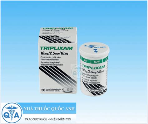 Thuốc Triplixam 5mg 1 25mg 10mg Điều Trị Tăng Huyết áp