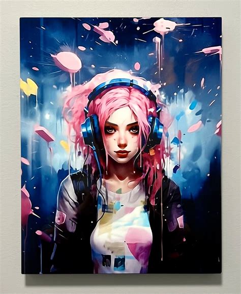 Gamer Girl Wall Decor - Etsy