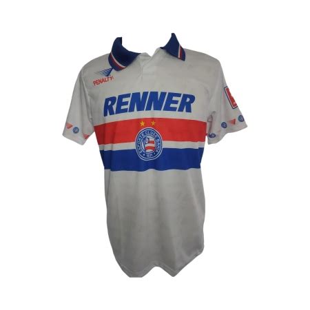 Camisa Retr Bahia Branca Fut Retro