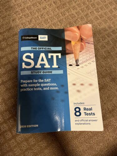 Official Sat Study Guide 2020 Edition By The College Board 2019 Trade