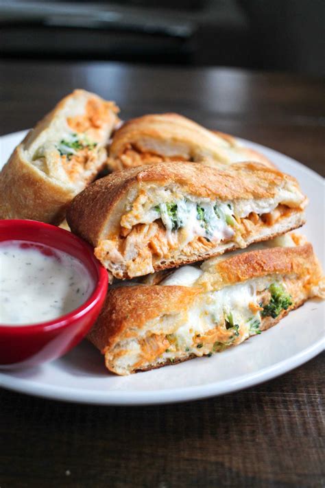 Buffalo Chicken Calzone