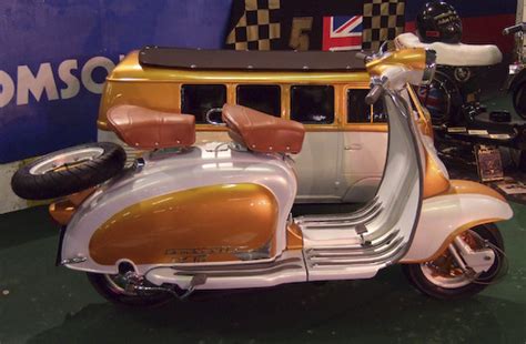 Motoblogn Lambretta TV 175 Volkswagen Bus Sidecar