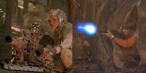 Star Wars The 10 Most Memorable Scenes From Ewoks The Battle For Endor