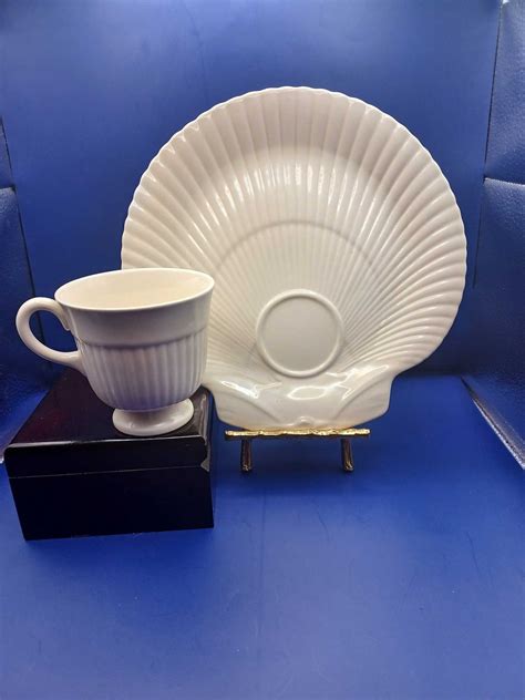 Vintage Wedgwood Etruria And Barlaston Cream Nautilus Shell Etsy