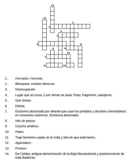 Crucigramas Para Imprimir Secundaria Pin En Crucigramas Para Imprimir