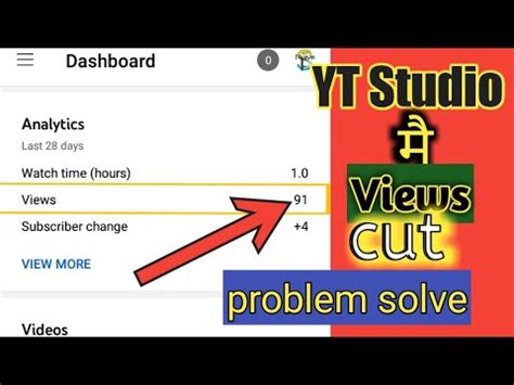 Why Views And Watch Time Automatically Decreased In Yt Studio