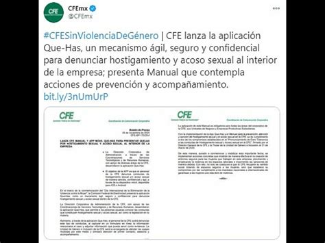 La Jornada Presenta Cfe Aplicaci N Para Denunciar Acoso Sexual