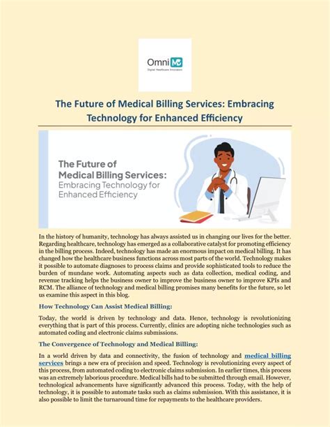 Ppt The Future Of Medical Billing Services Embracing Technology For