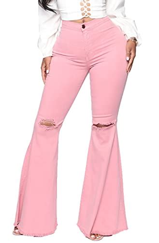 I Tested The Hottest Trend Pink Bell Bottoms Jeans That Will Elevate Your Style Game