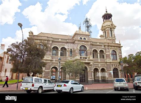 Old Town Hall In Broken Hill Nsw Australia Stock Photo Alamy