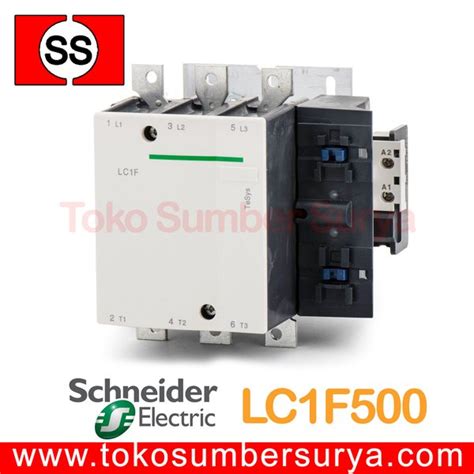 Jual Kontaktor Schneider Contactor Schneider LC1F500 Kontrol AC 3P