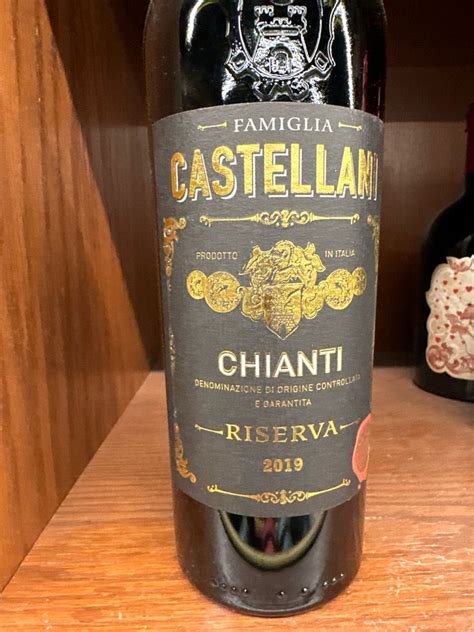 Famiglia Castellani Chianti Classico Riserva Italy Tuscany