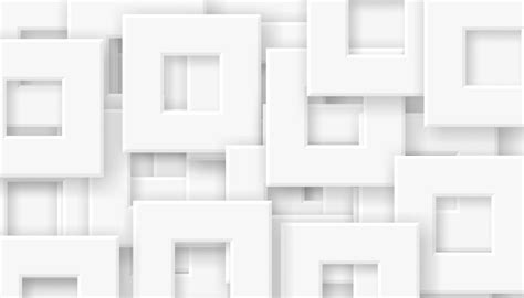 Square abstract white background. Modern minimalist square geometric background 37468743 Vector ...