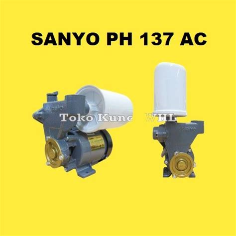 Jual Sanyo Ph Ac Pompa Air Sanyo Otomatis Watt Sumur Dangkal