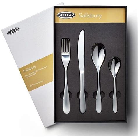 Stellar Salisbury 16 Piece Cutlery Set Aldiss