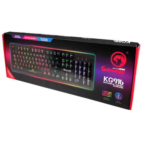 Teclado Gaming Scorpion Ma Kg Teclas Mec Nico