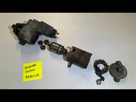 How To Replace A Starter Motor